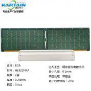 IC封装基板HL832NXA超薄多层电路板BGA132存储芯片载板BT板PCB